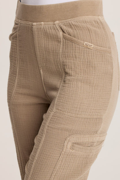 Hidalgo Plush Gauze Jogger Tanglewood Pigment - XCVI