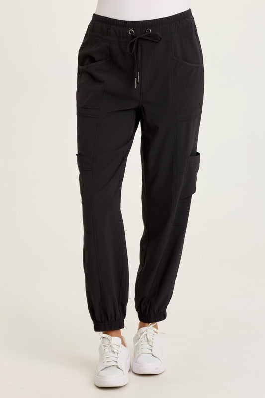 Wearables Theobald Whisper 4-Way Stretch Cargo Jogger Black - XCVI
