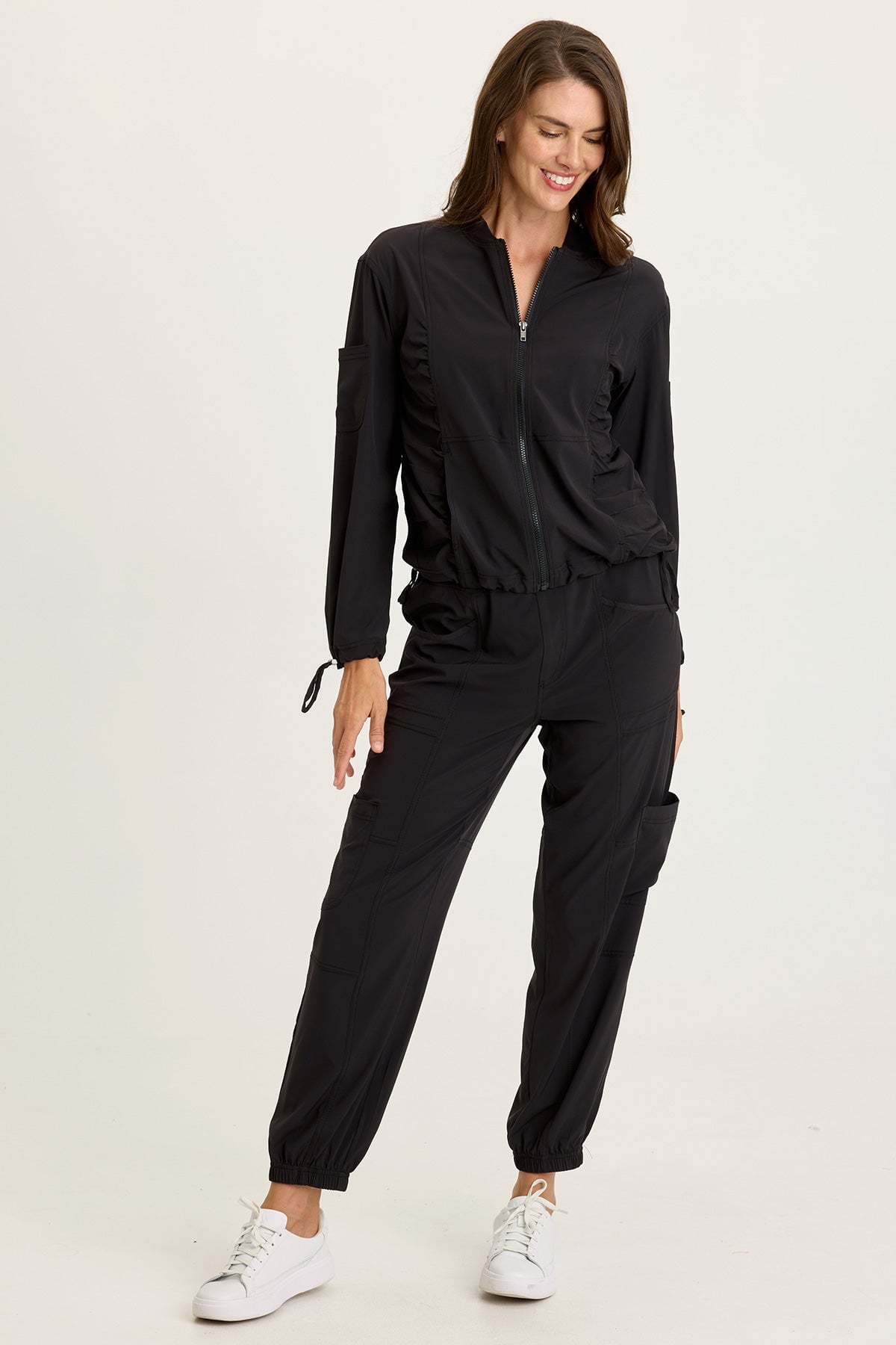 Wearables Theobald Whisper 4-Way Stretch Cargo Jogger Black - XCVI