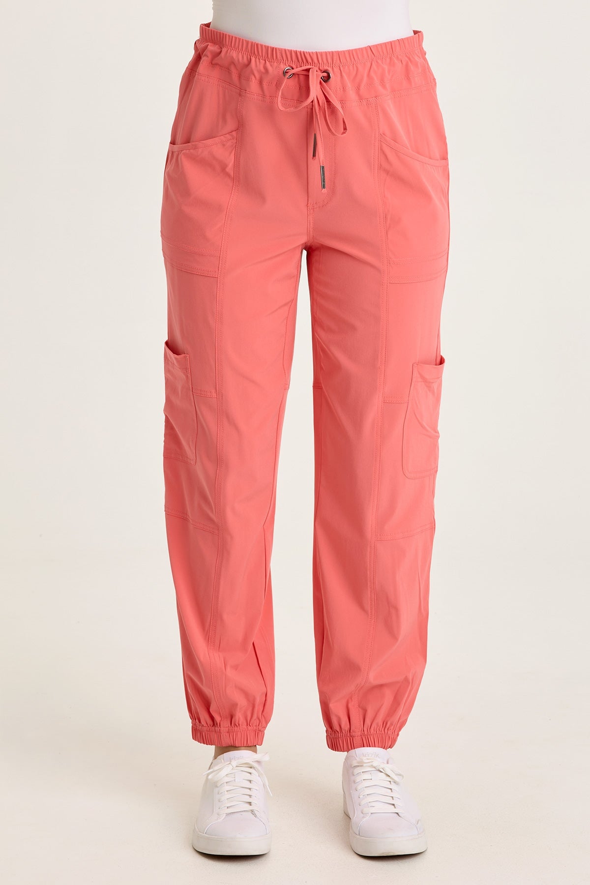 Wearables Theobald Whisper 4-Way Stretch Cargo Jogger Grapefruit - XCVI