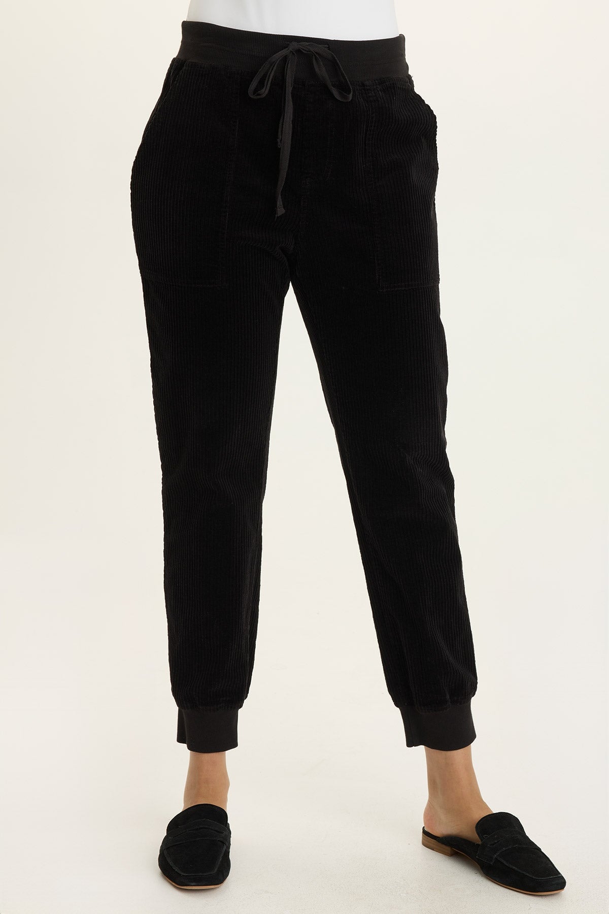 Wearables Dino Corduroy Jogger Black - XCVI