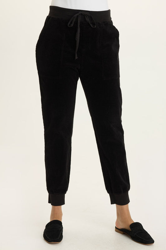 Wearables Dino Corduroy Jogger Black - XCVI