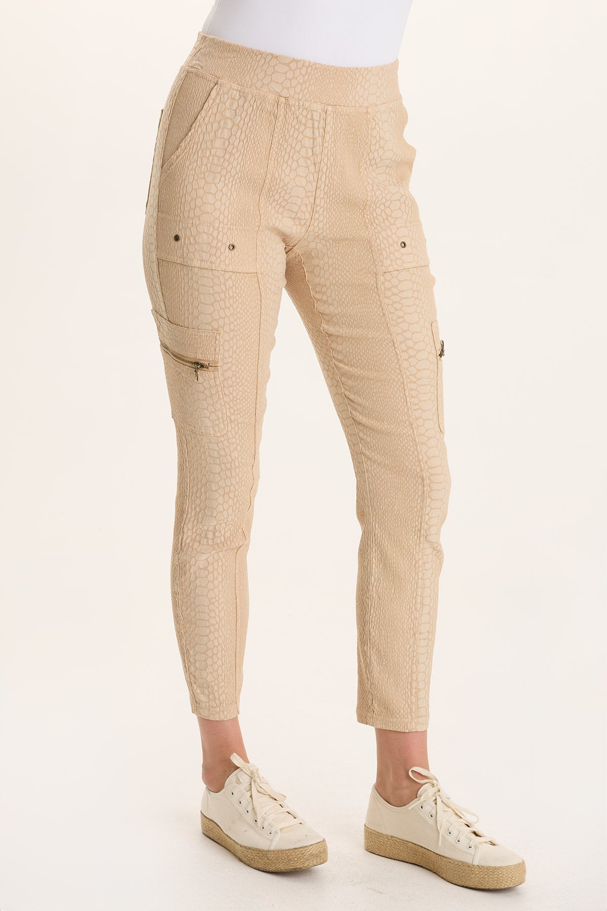 Gamlin Textured Jacquard Elevated Legging Park Avenue - XCVI