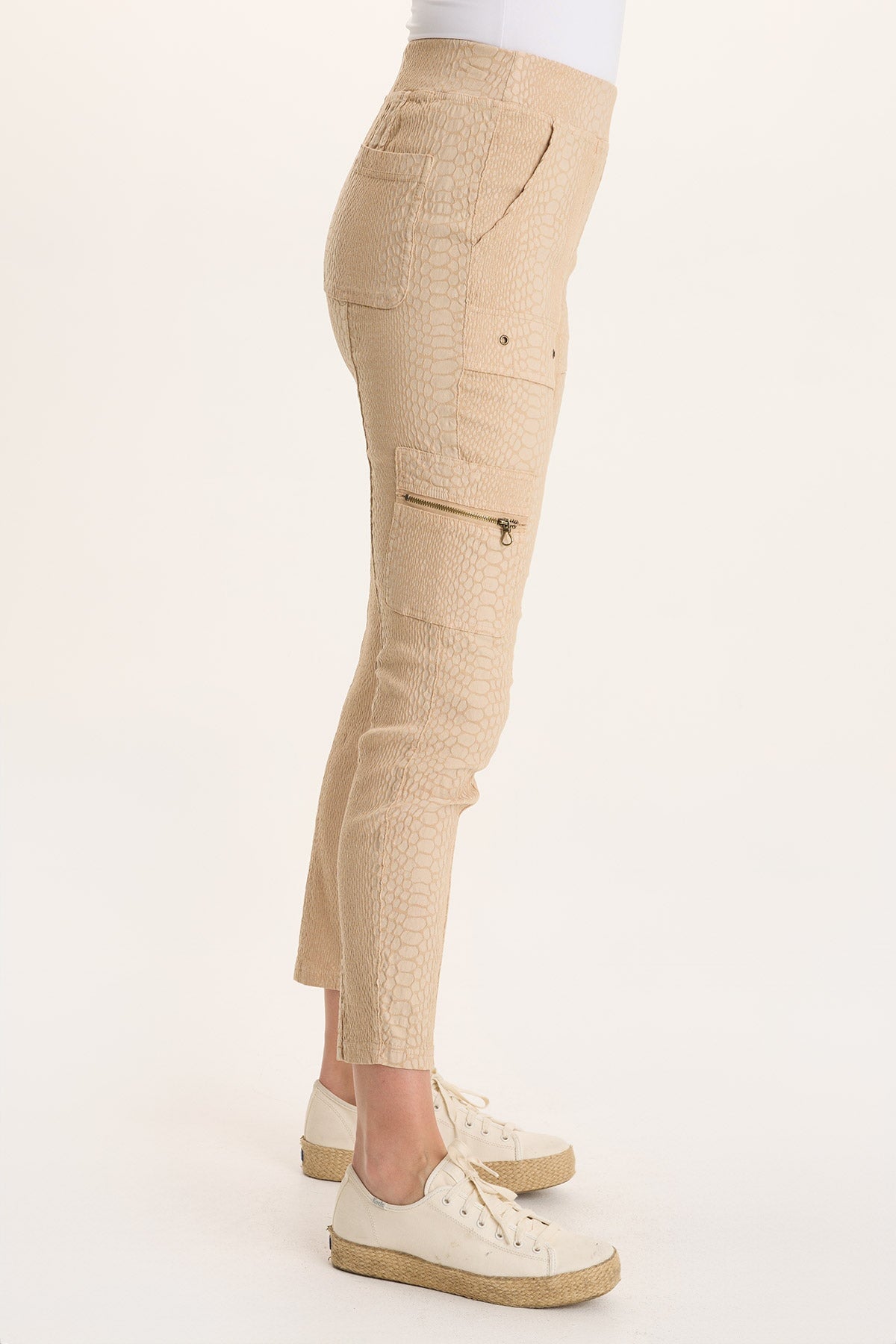Gamlin Textured Jacquard Elevated Legging Park Avenue - XCVI