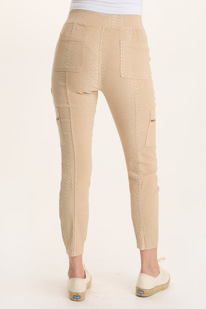 Gamlin Textured Jacquard Elevated Legging Park Avenue - XCVI
