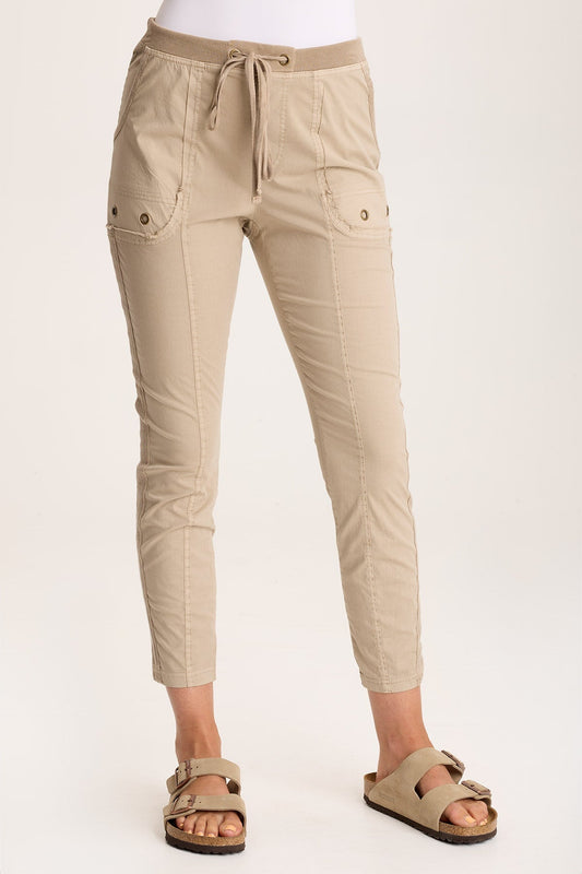 Rohan Poplin Jersey Drawstring Legging Tanglewood Pigment - XCVI