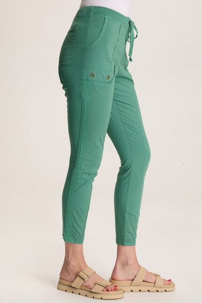 Rohan Poplin Jersey Drawstring Legging Feldspar - XCVI