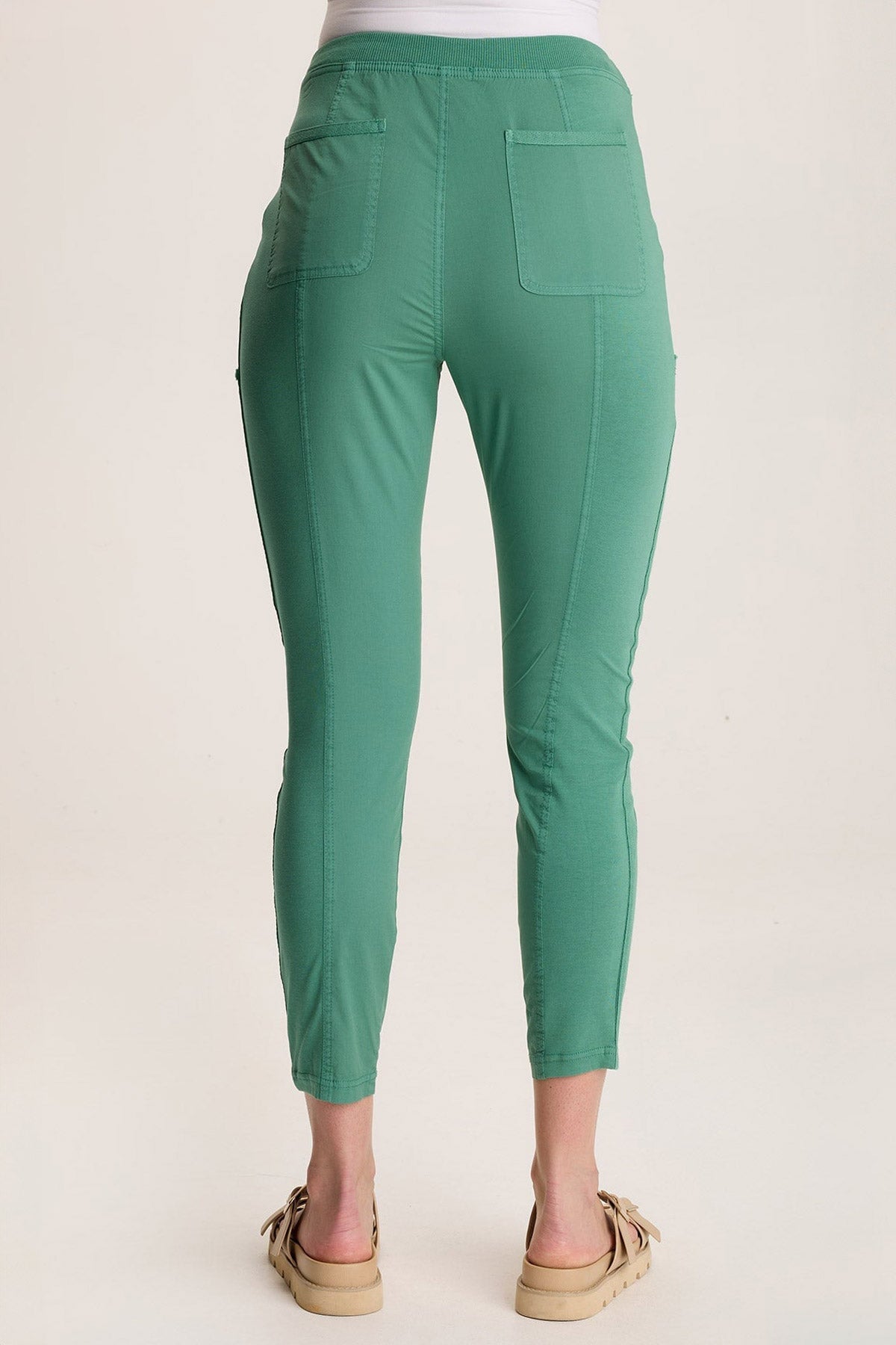 Rohan Poplin Jersey Drawstring Legging Feldspar - XCVI