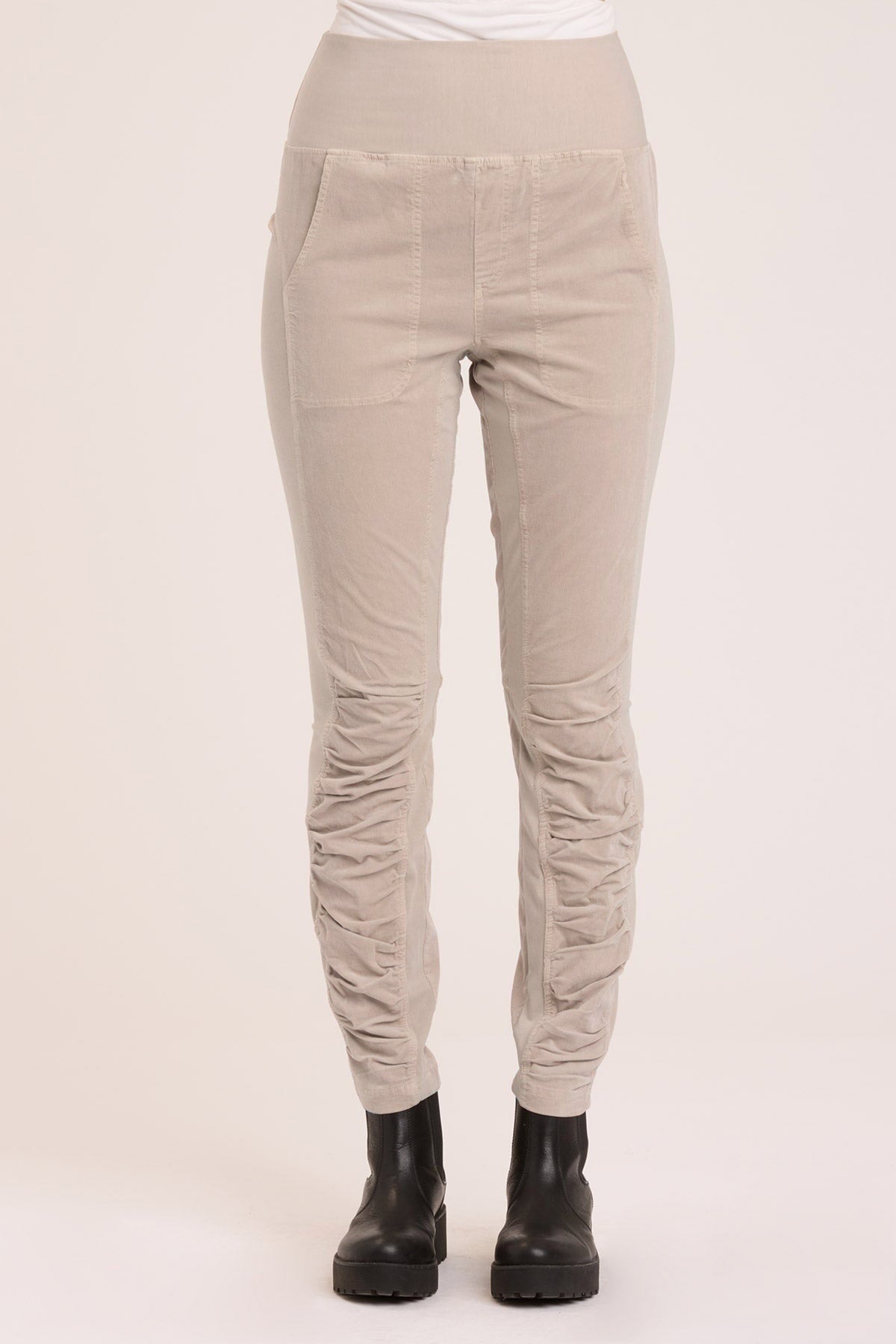 Cord Penny Legging in Sand  - XCVI
