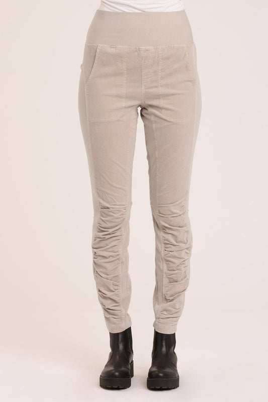 Cord Penny Legging in Sand  - XCVI
