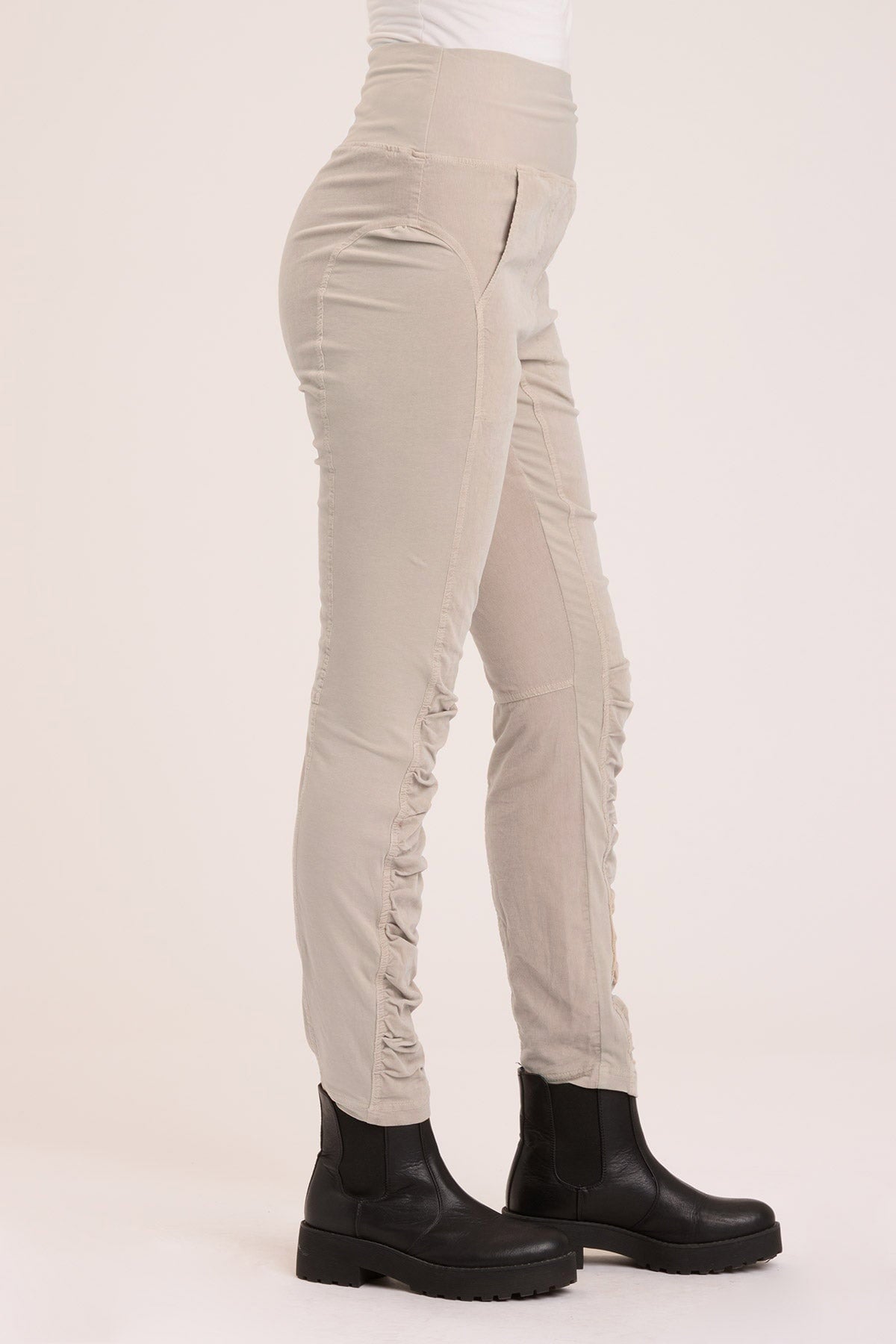 Cord Penny Legging in Sand  - XCVI