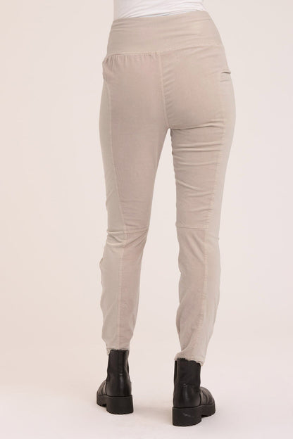 Cord Penny Legging in Sand  - XCVI