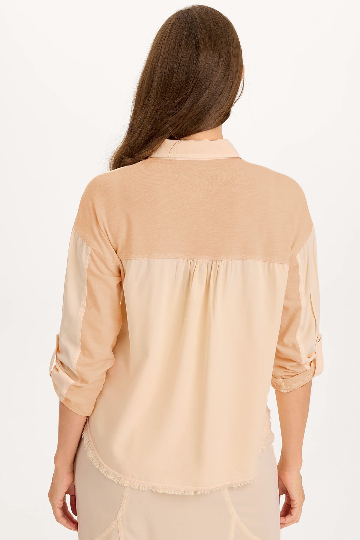Wearables Knapp Twill Utility Button-up Antique Scroll - XCVI
