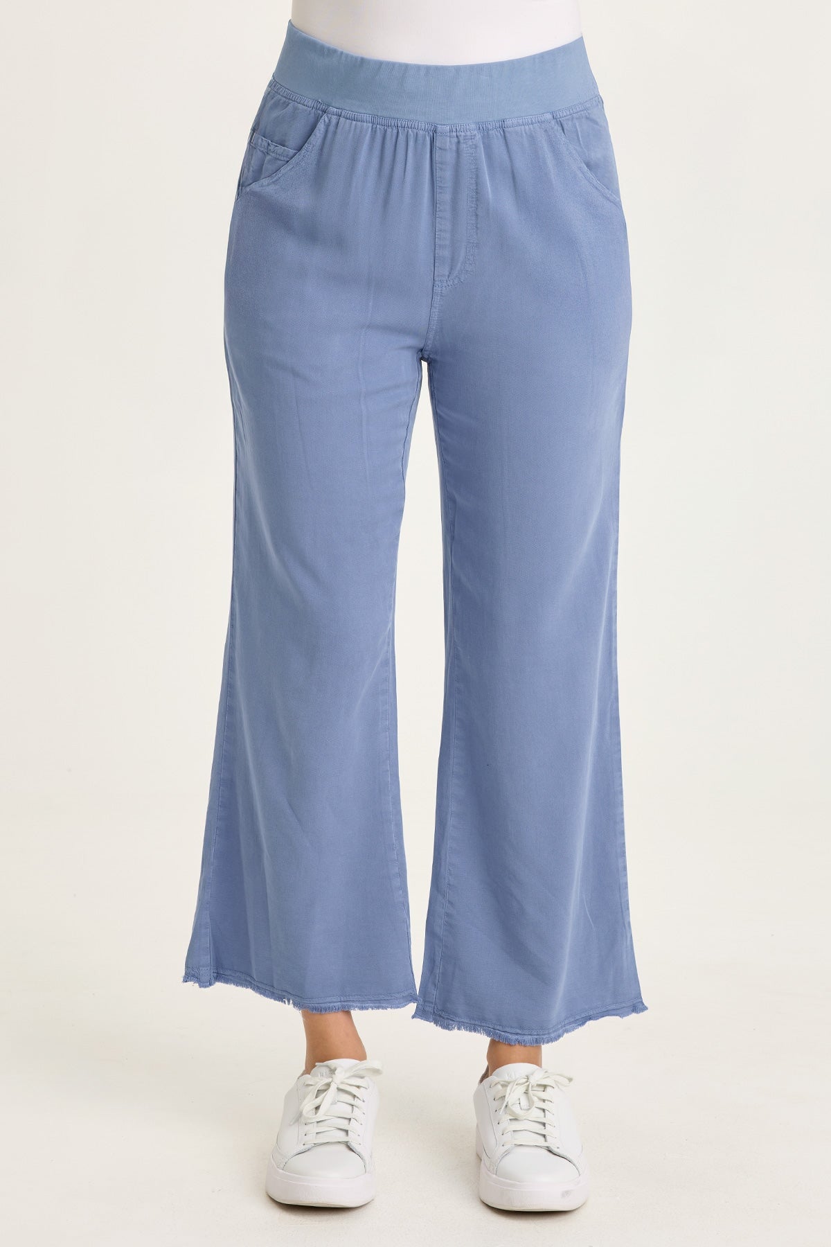 Wearables Lorilei Twill Five-Pocket Pull-On Pant Shasta Lake - XCVI