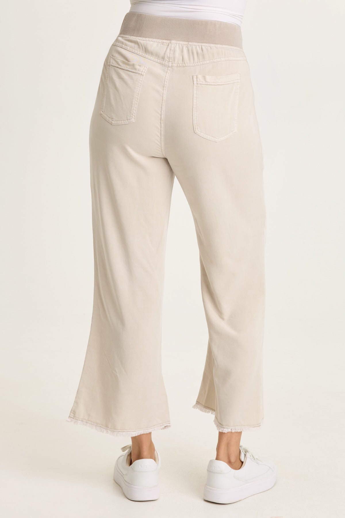Wearables Lorilei Twill Five-Pocket Pull-On Pant Clay Pot Pigment - XCVI