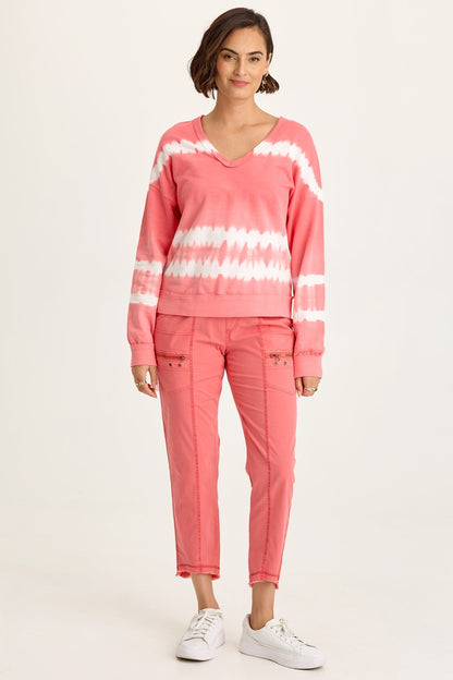 Wearables Acker Slim Zipper Crop Pant  - XCVI