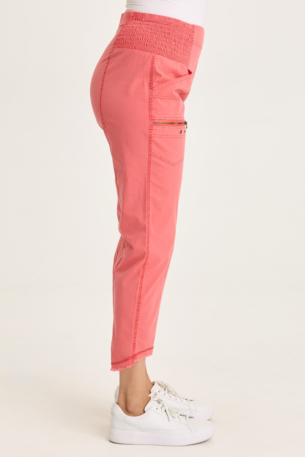 Wearables Acker Slim Zipper Crop Pant  - XCVI
