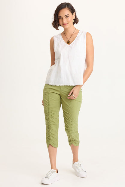 Wearables Iris Poplin Crop  - XCVI