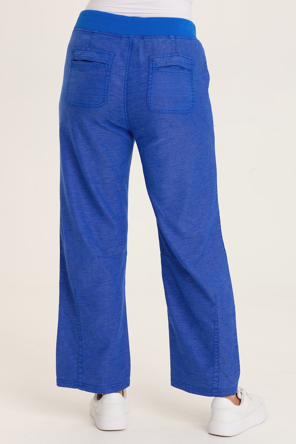 Wearables Mandell Twill Drawstring Barrel-Like Dart Pant Honorable Blue - XCVI