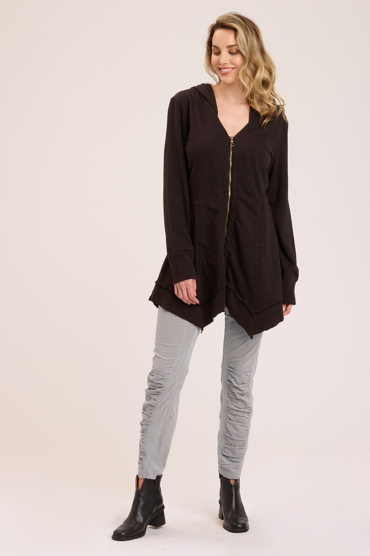 Cord Penny Legging in Frost  - XCVI