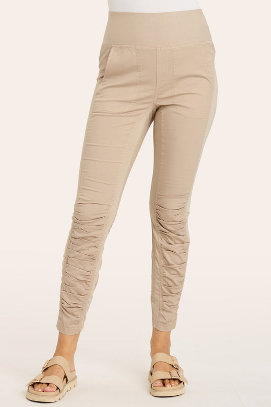 High Waist Penny Legging in Sand  - XCVI