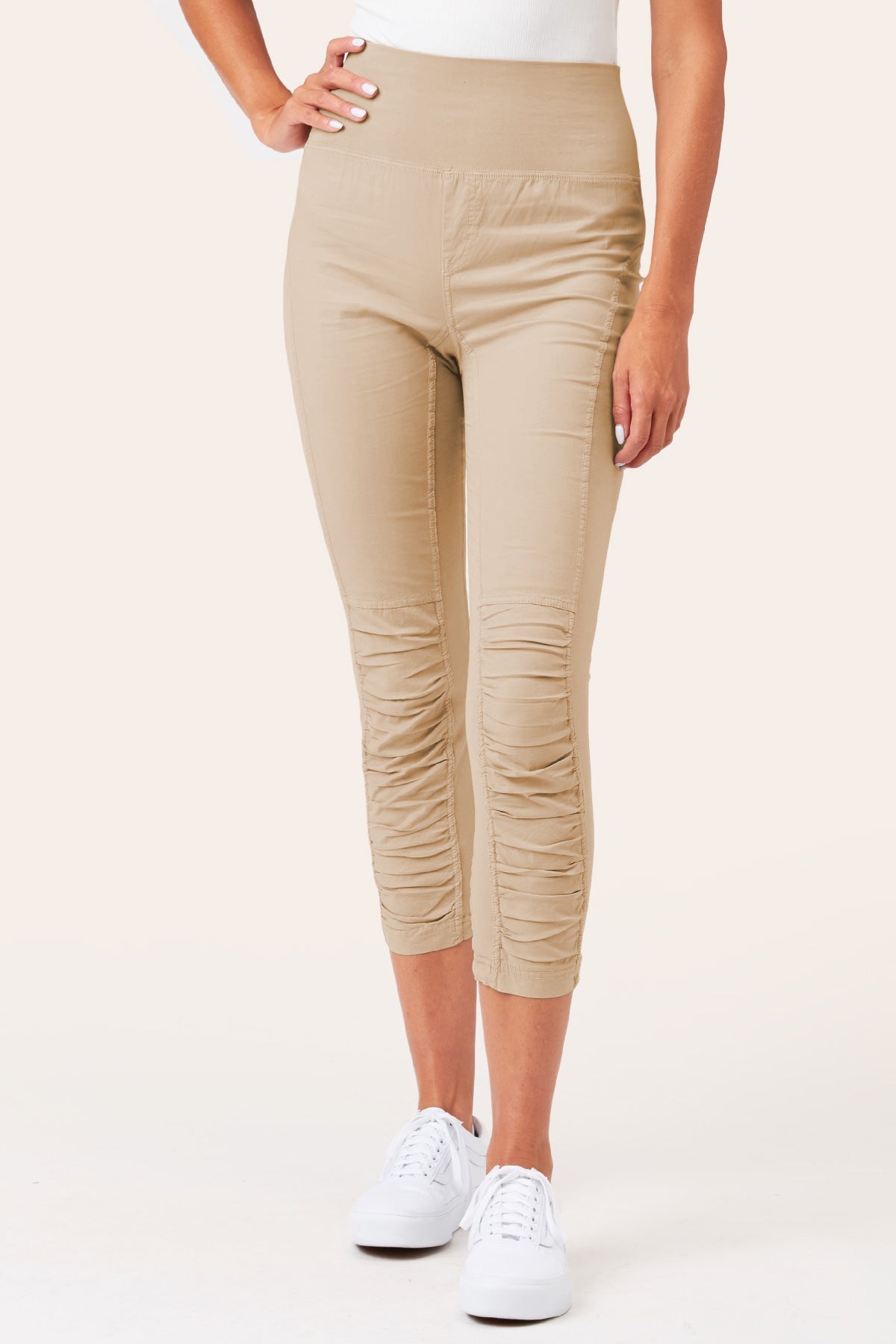 High Waist Jetter in Sand  - XCVI