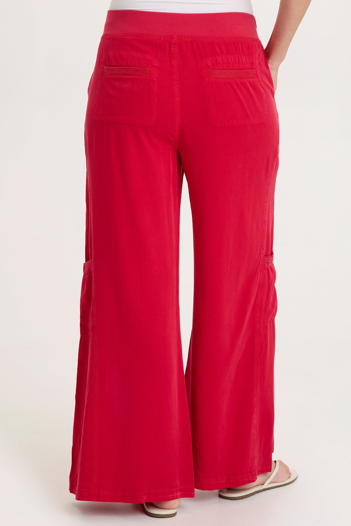 Tovell Twill Cargo Wide-Leg Pant San Marzano Pigment - XCVI