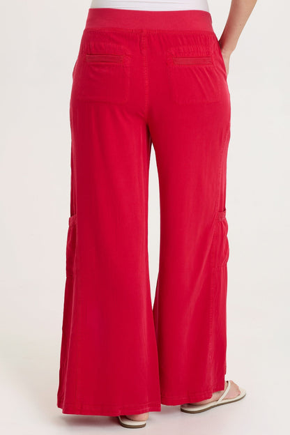 Tovell Twill Cargo Wide-Leg Pant San Marzano Pigment - XCVI