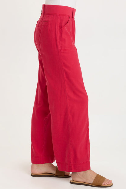 Arnold Tencel Twill Straight Leg Pull-On Waist Pant San Marzano Pigment - XCVI