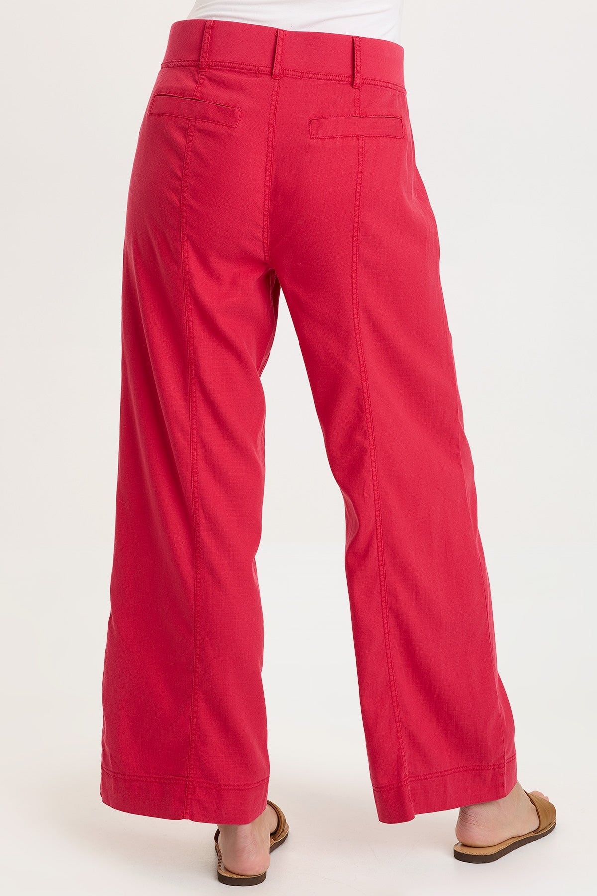 Arnold Tencel Twill Straight Leg Pull-On Waist Pant San Marzano Pigment - XCVI