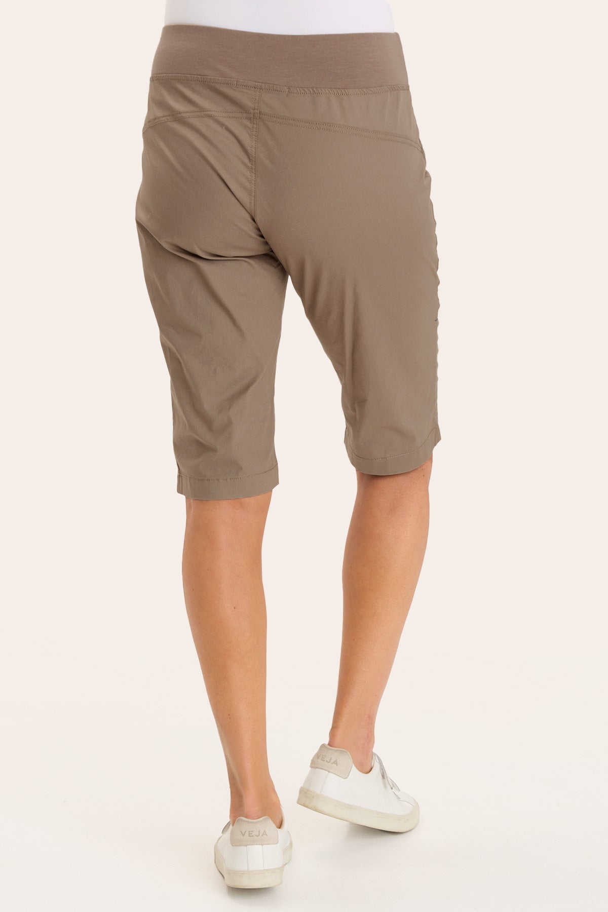 Tatem Bermuda in Truffle Truffle - XCVI