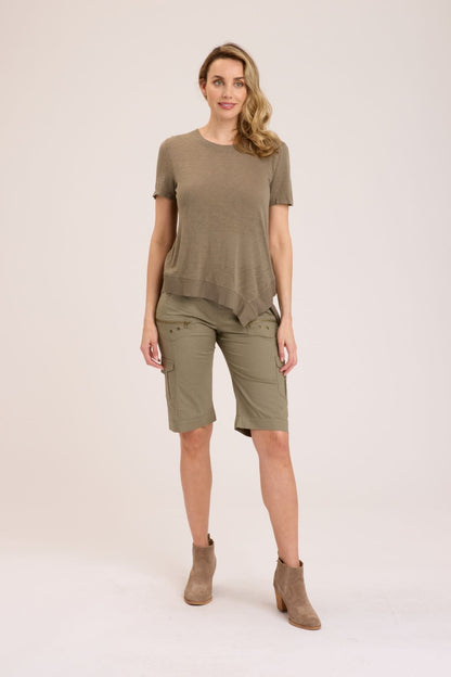 Zola Bermuda Short in Hillside Hillside - XCVI