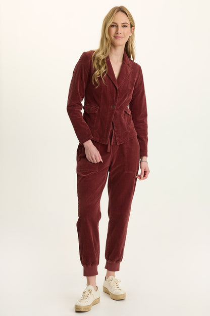 Wearables Aila Corduroy Casual Blazer Salem's Door - XCVI