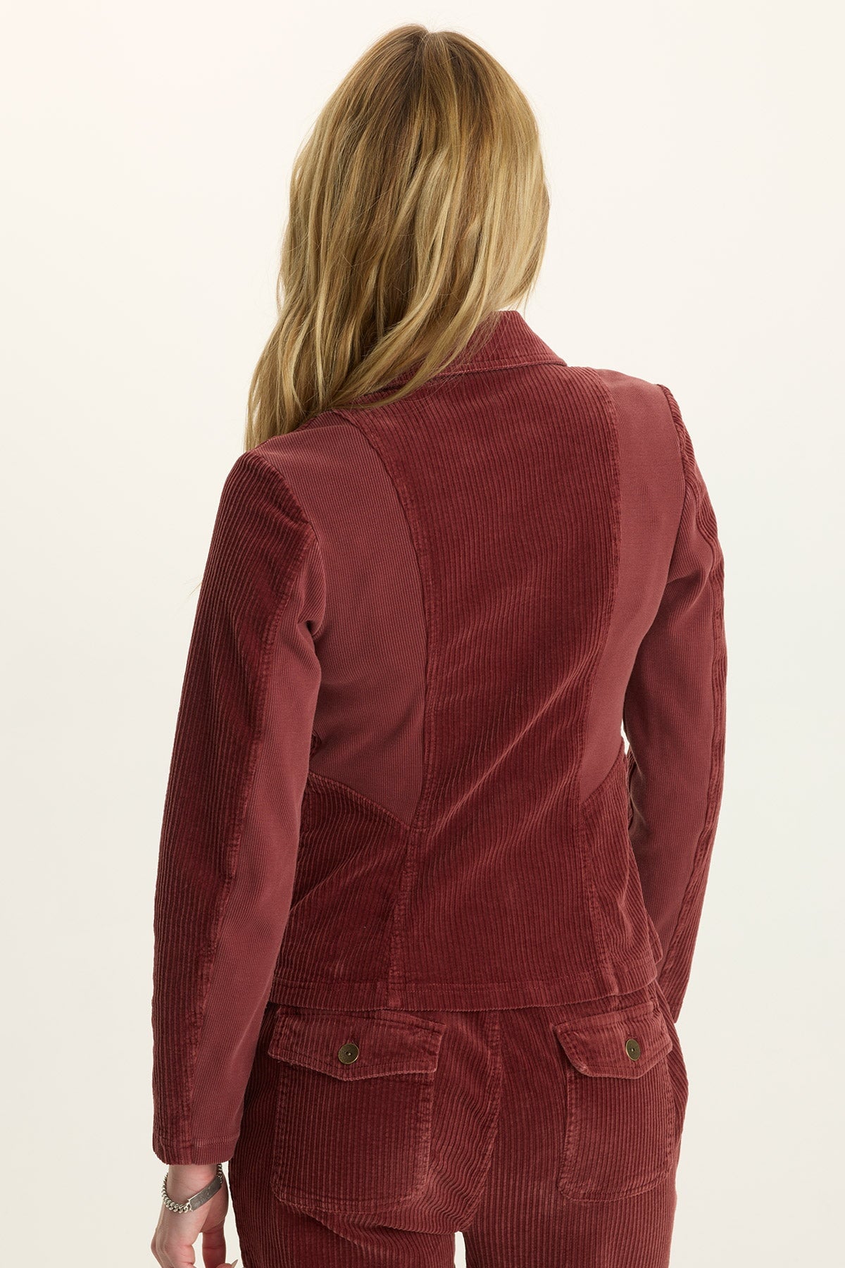 Wearables Aila Corduroy Casual Blazer Salem's Door - XCVI
