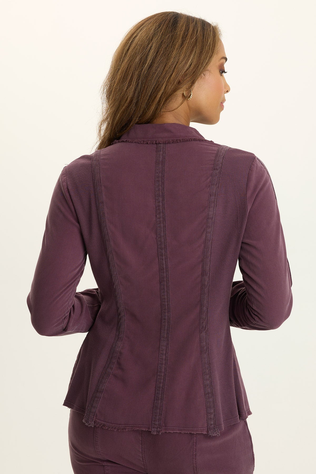 Wearables Twill 4-Pocket Jacket Upscale Pigment - XCVI
