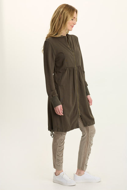 Wearables Fleece Longline Jacket-Dress Intergalactic - XCVI