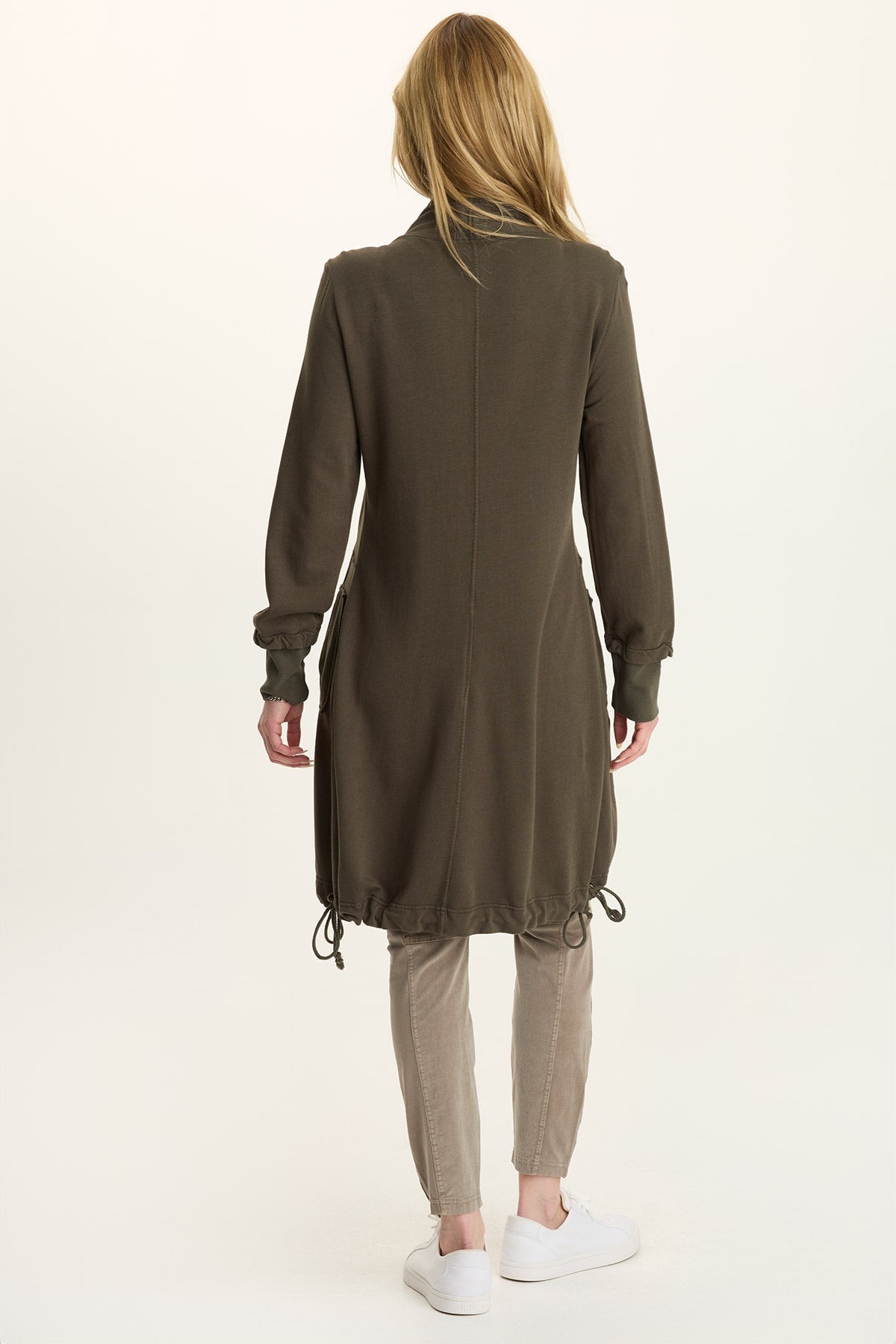 Wearables Fleece Longline Jacket-Dress Intergalactic - XCVI