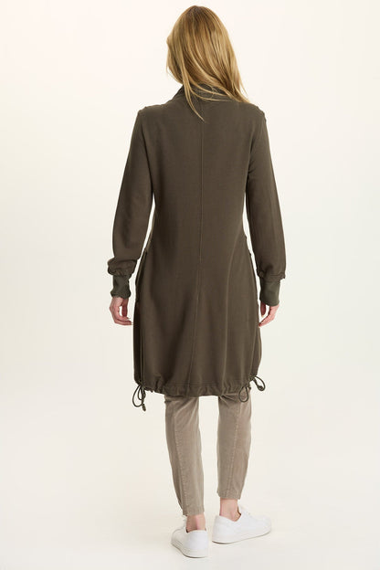 Wearables Fleece Longline Jacket-Dress Intergalactic - XCVI
