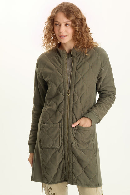 Torston Quilted Longline Jacket Rejuvenation - XCVI