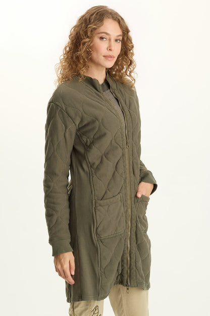 Torston Quilted Longline Jacket Rejuvenation - XCVI