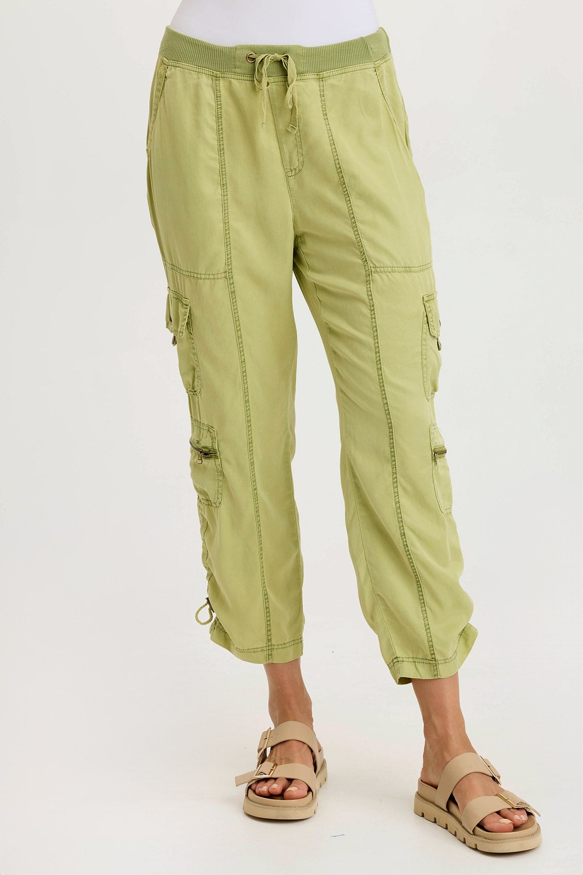 Selmy Twill Corded Cargo Crop Matsu Pigment - XCVI