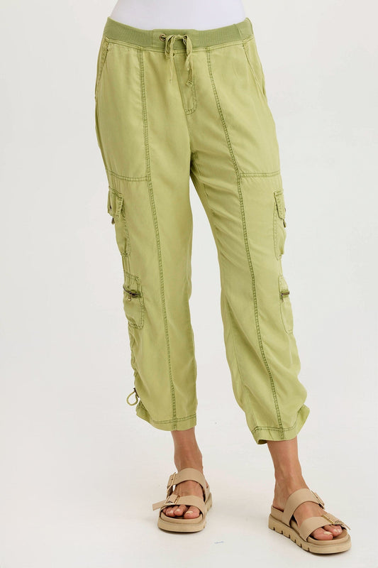 Selmy Twill Corded Cargo Crop Matsu Pigment - XCVI