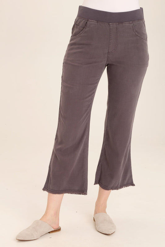 Lorilei Twill Pant Charcoal - XCVI