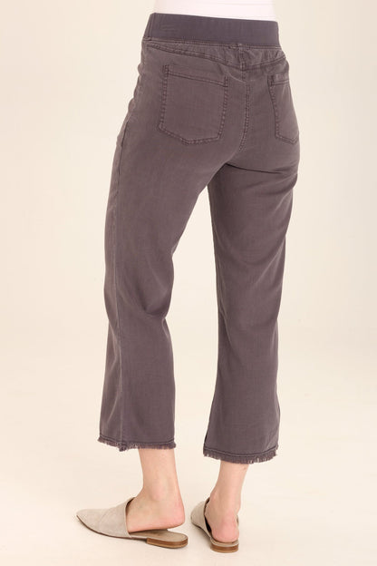 Lorilei Twill Pant Charcoal - XCVI
