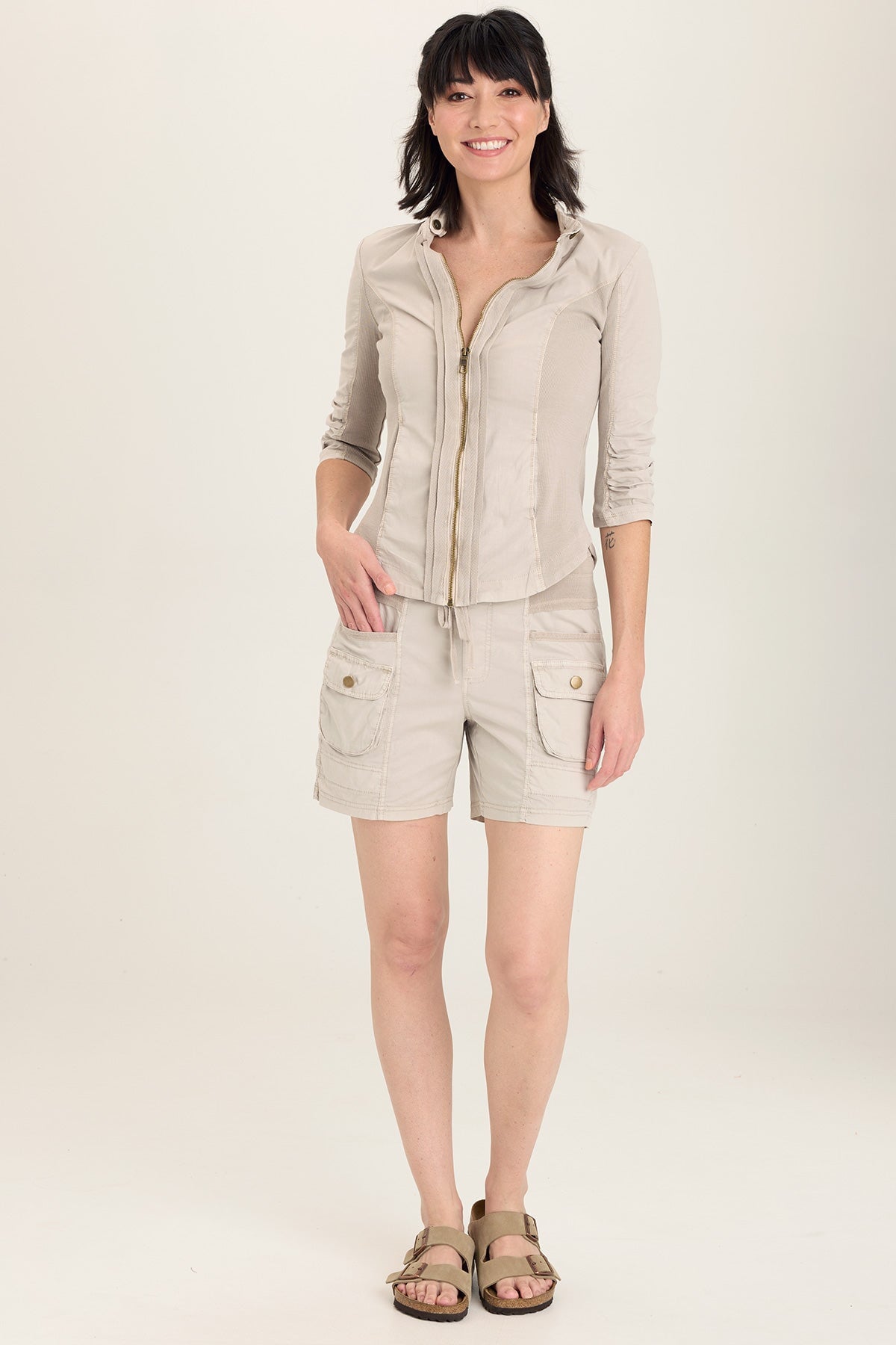 Janet Jacket Ripple Pigment - XCVI