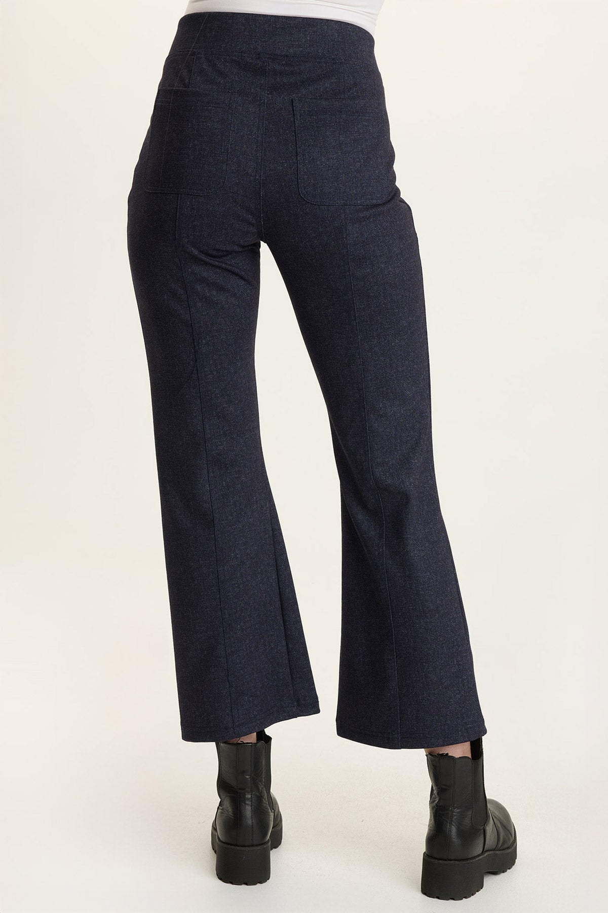 Wearables Mauro Casual Flare Pant Indigo - XCVI