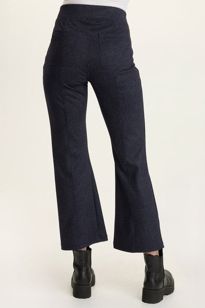Wearables Mauro Casual Flare Pant Indigo - XCVI