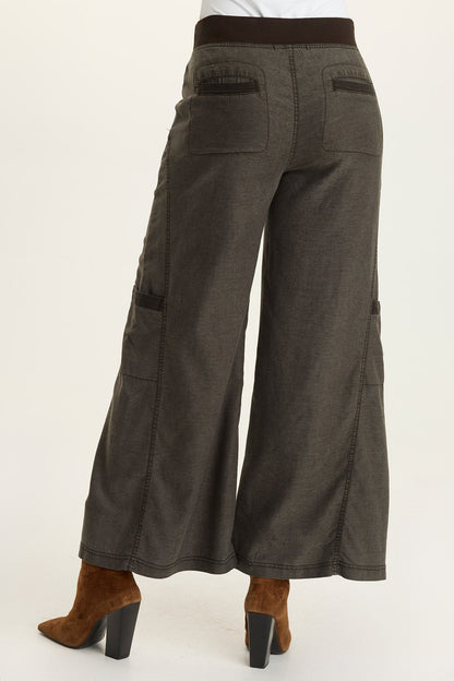 Wearables Tove Twill Cargo Wide-Leg Intergalactic - XCVI