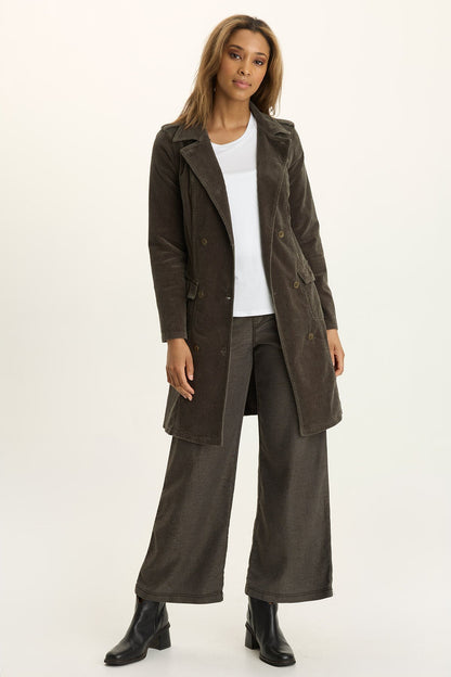 Wearables Riven Twill Wide-Leg Pant Intergalactic - XCVI