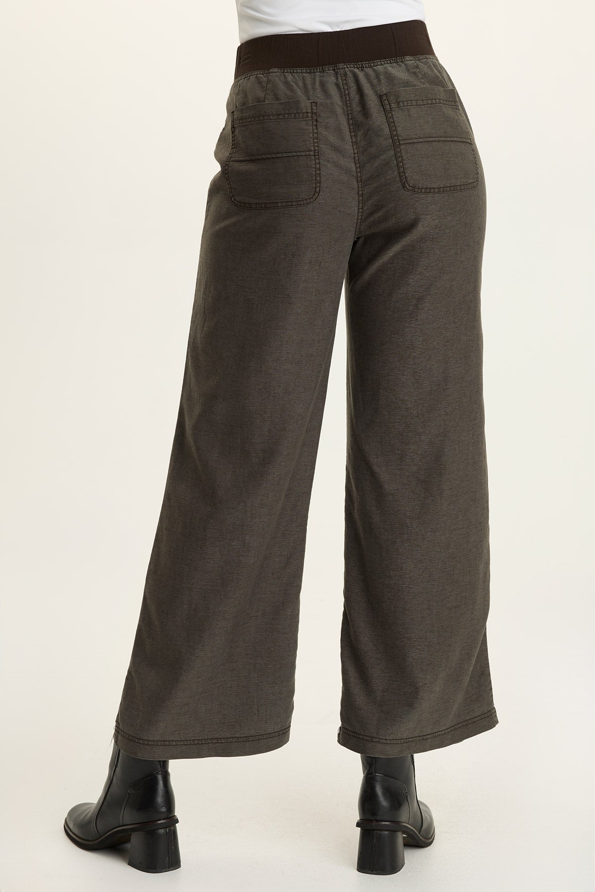 Wearables Riven Twill Wide-Leg Pant Intergalactic - XCVI